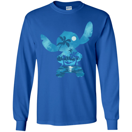 T-Shirts Royal / YS Ohana Portrait Youth Long Sleeve T-Shirt