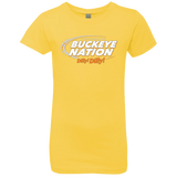 T-Shirts Vibrant Yellow / YXS Ohio State Dilly Dilly Girls Premium T-Shirt