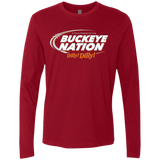 T-Shirts Cardinal / Small Ohio State Dilly Dilly Men's Premium Long Sleeve