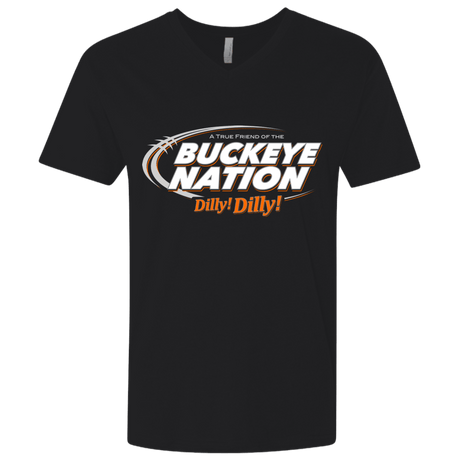 T-Shirts Black / X-Small Ohio State Dilly Dilly Men's Premium V-Neck