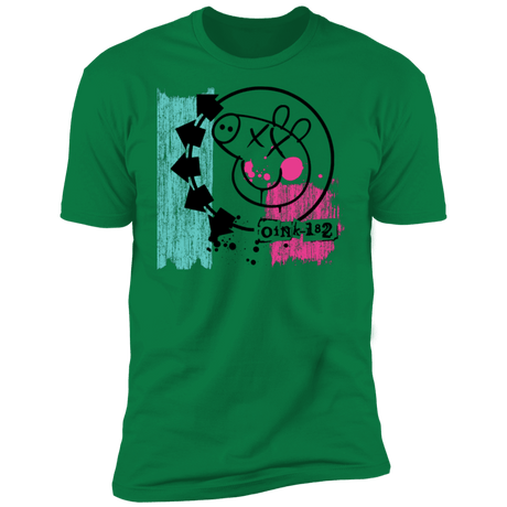 T-Shirts Kelly Green / S Oink 182 Men's Premium T-Shirt
