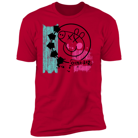 T-Shirts Red / S Oink 182 Men's Premium T-Shirt