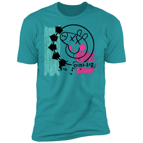 T-Shirts Tahiti Blue / S Oink 182 Men's Premium T-Shirt