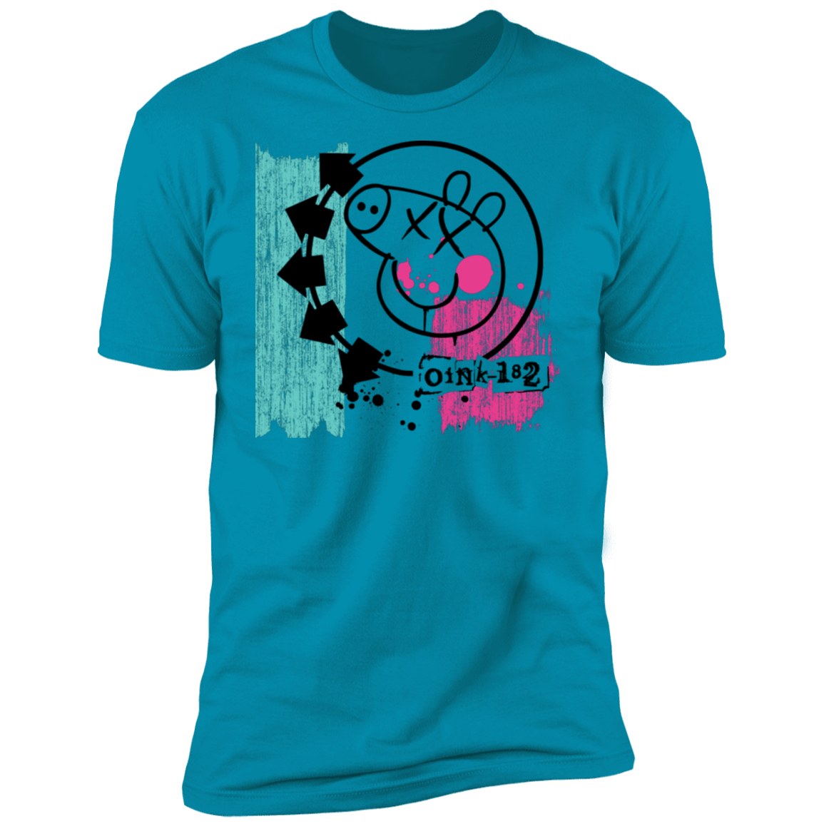 T-Shirts Turquoise / S Oink 182 Men's Premium T-Shirt