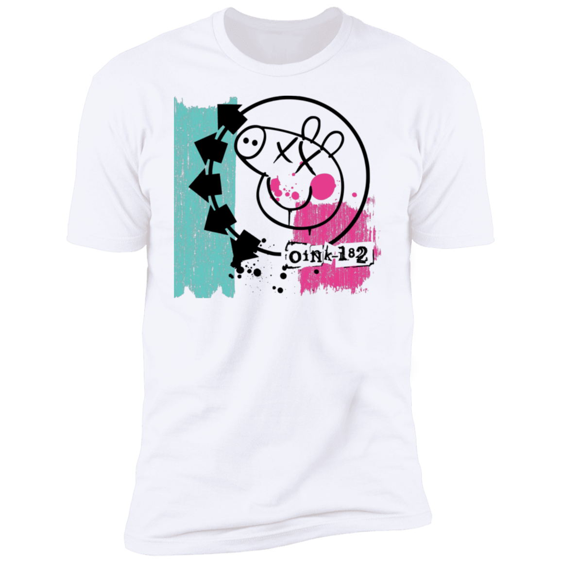 T-Shirts White / S Oink 182 Men's Premium T-Shirt