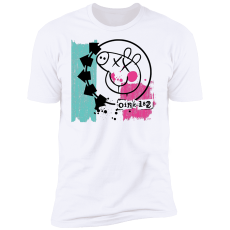 T-Shirts White / S Oink 182 Men's Premium T-Shirt