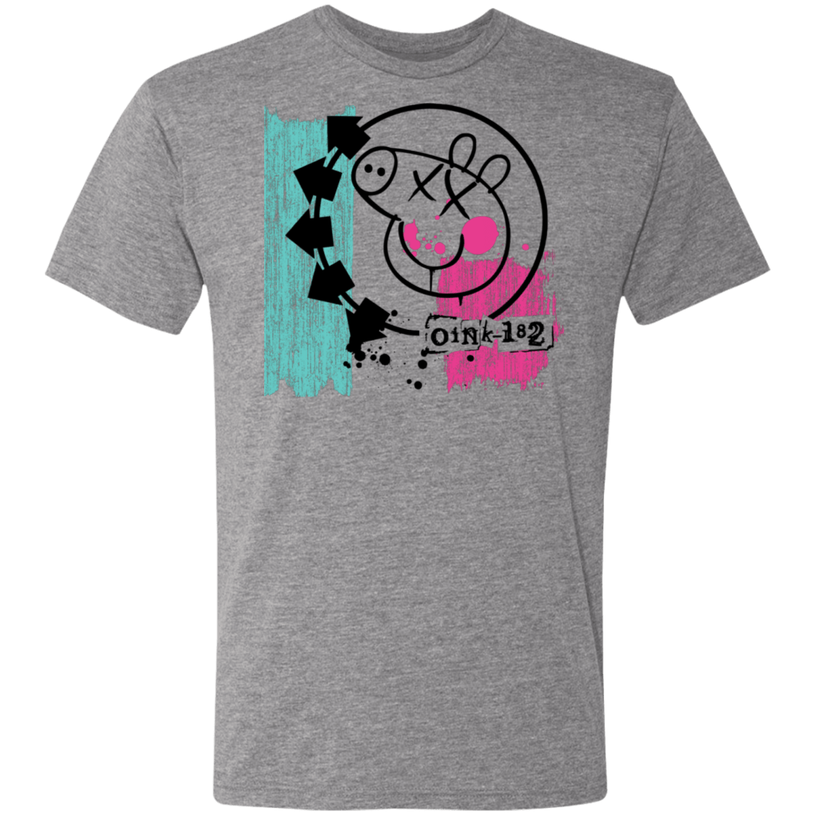 T-Shirts Premium Heather / S Oink 182 Men's Triblend T-Shirt