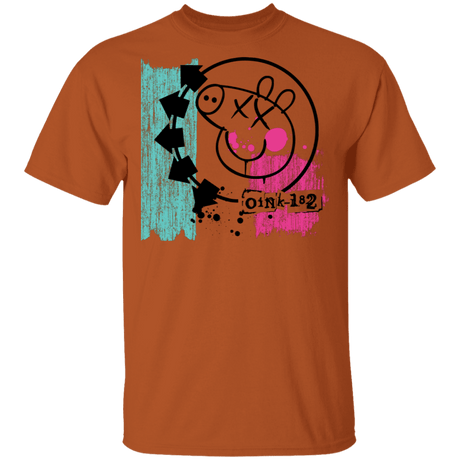 T-Shirts Texas Orange / S Oink 182 T-Shirt