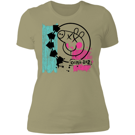 T-Shirts Light Olive / S Oink 182 Women's Premium T-Shirt