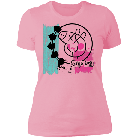 T-Shirts Light Pink / S Oink 182 Women's Premium T-Shirt