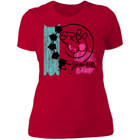 T-Shirts Red / S Oink 182 Women's Premium T-Shirt