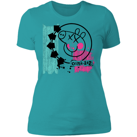 T-Shirts Tahiti Blue / S Oink 182 Women's Premium T-Shirt
