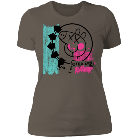 T-Shirts Warm Grey / S Oink 182 Women's Premium T-Shirt