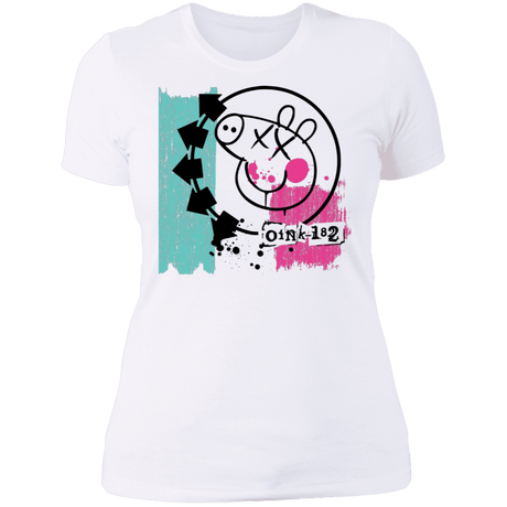 T-Shirts White / S Oink 182 Women's Premium T-Shirt