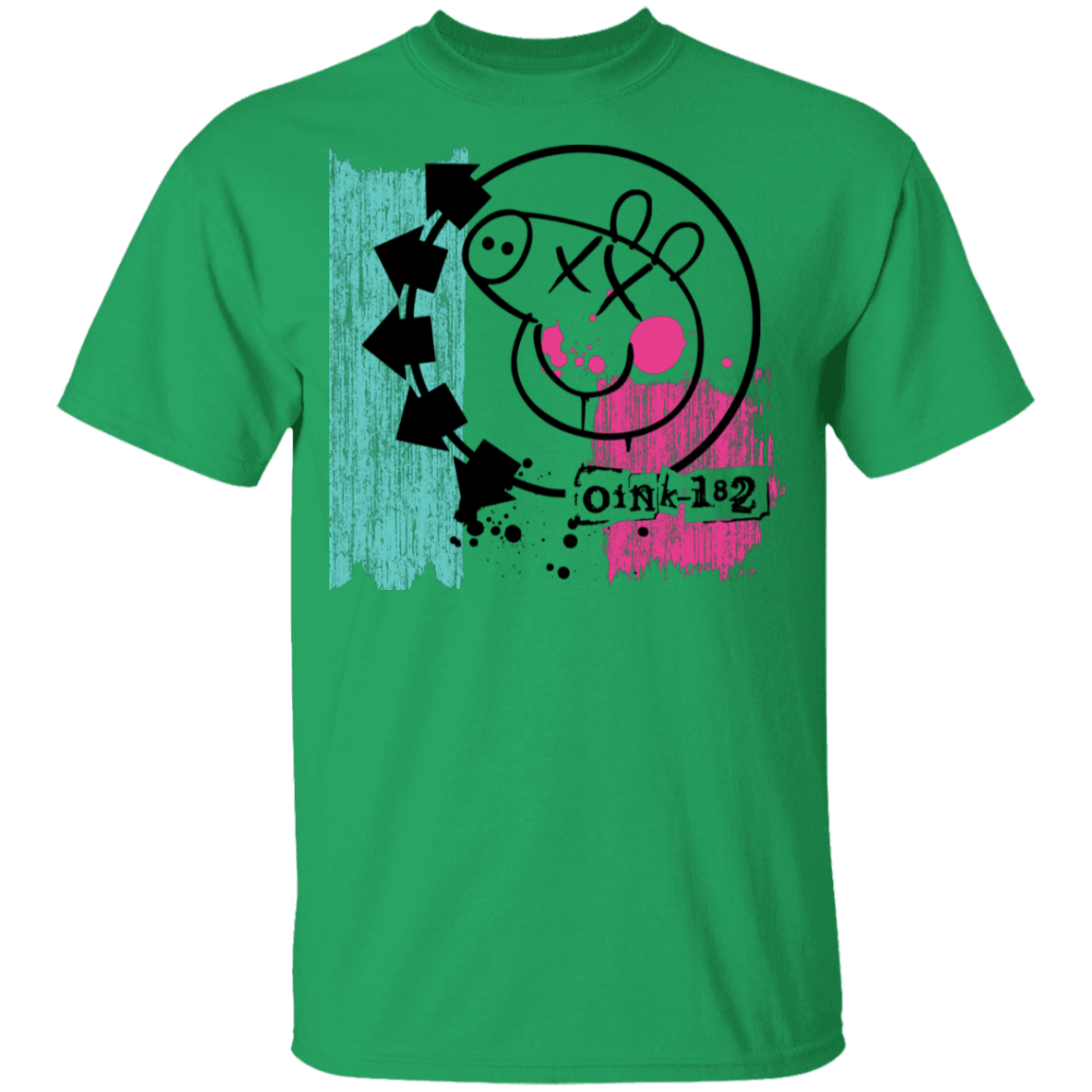 T-Shirts Irish Green / YXS Oink 182 Youth T-Shirt