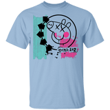 T-Shirts Light Blue / YXS Oink 182 Youth T-Shirt