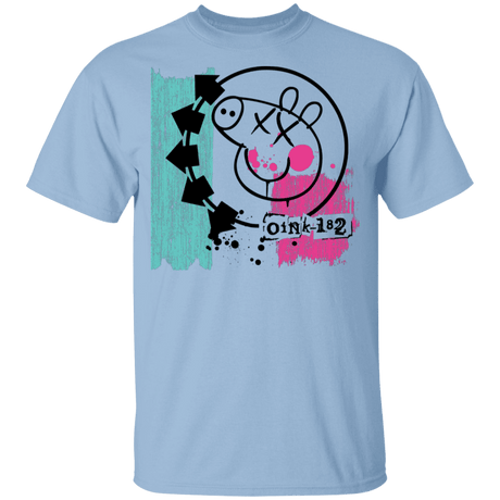 T-Shirts Light Blue / YXS Oink 182 Youth T-Shirt