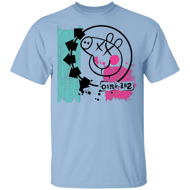 T-Shirts Light Blue / YXS Oink 182 Youth T-Shirt