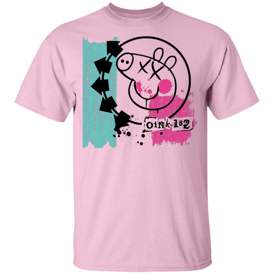 T-Shirts Light Pink / YXS Oink 182 Youth T-Shirt