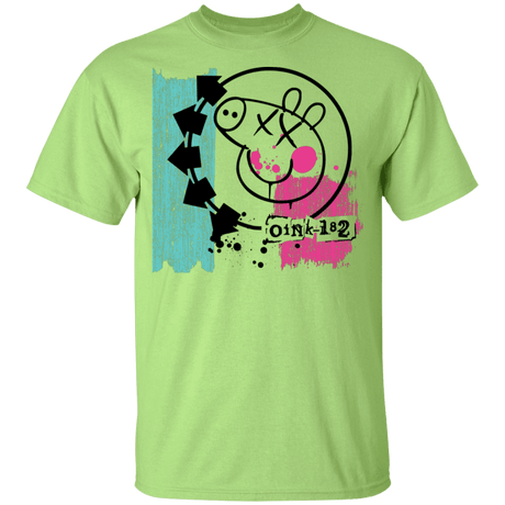 T-Shirts Mint Green / YXS Oink 182 Youth T-Shirt