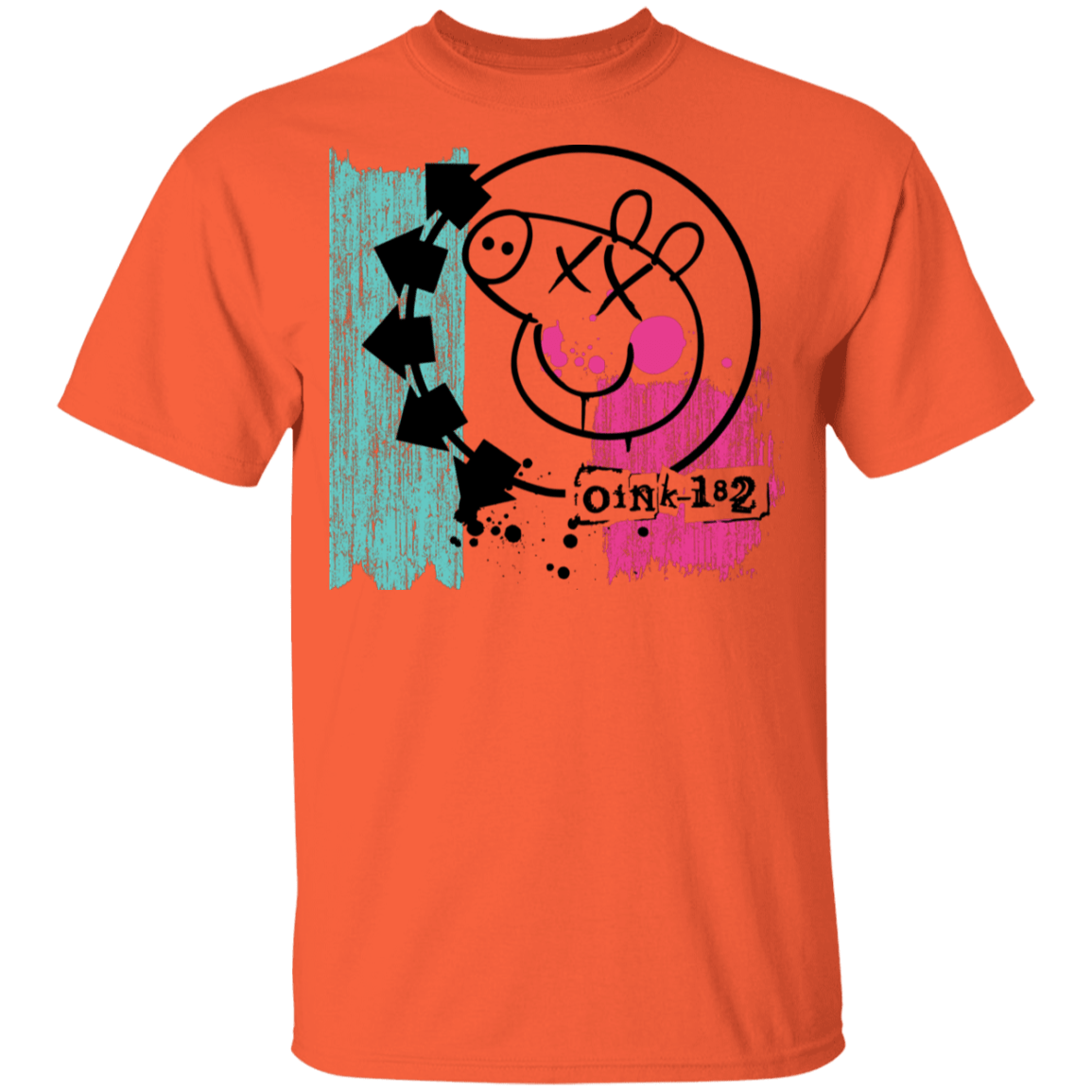 T-Shirts Orange / YXS Oink 182 Youth T-Shirt