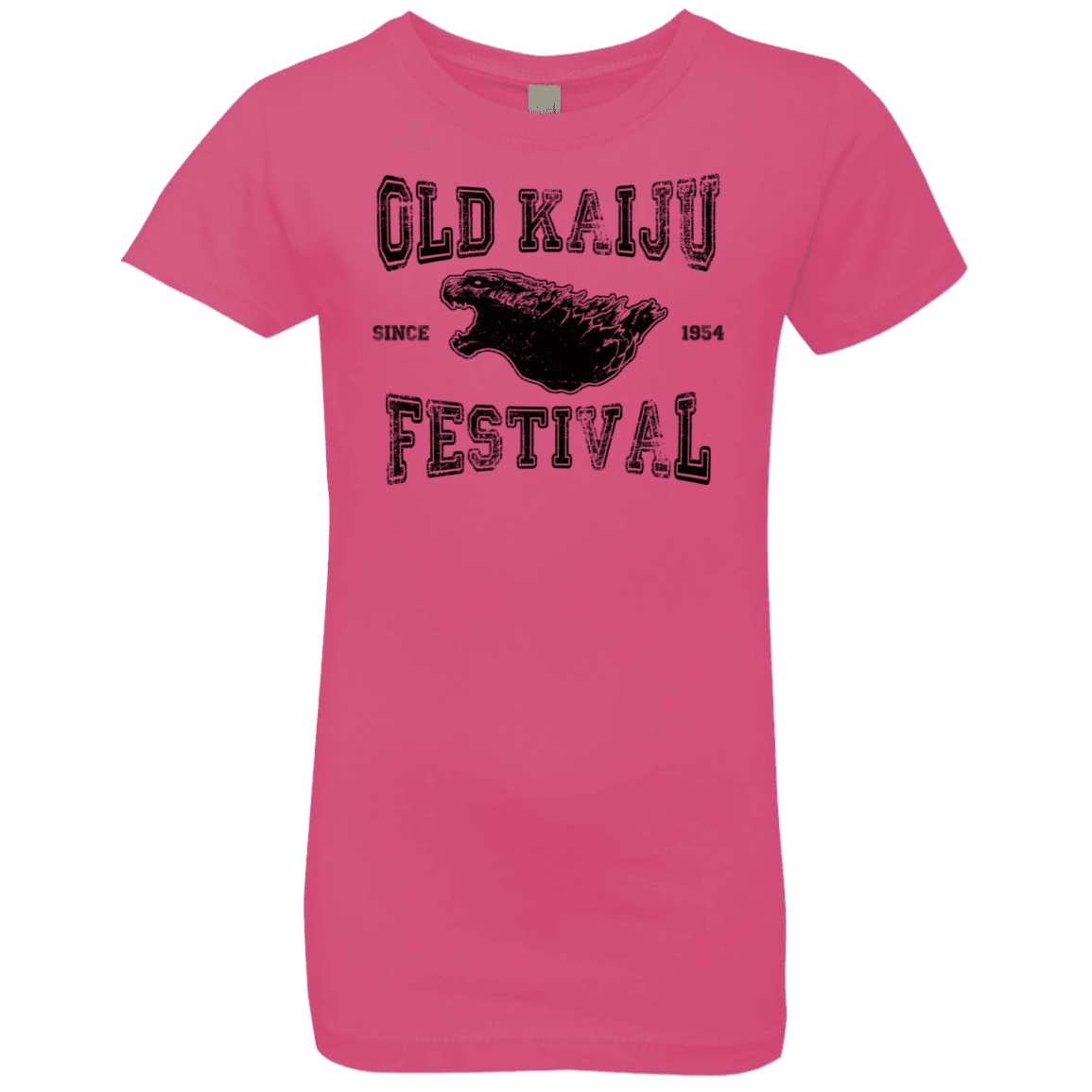 T-Shirts Hot Pink / YXS Old Kaiju Festival Girls Premium T-Shirt
