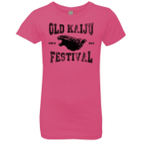 T-Shirts Hot Pink / YXS Old Kaiju Festival Girls Premium T-Shirt