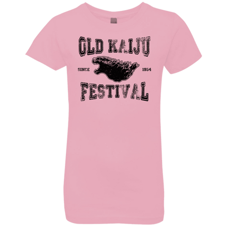 T-Shirts Light Pink / YXS Old Kaiju Festival Girls Premium T-Shirt