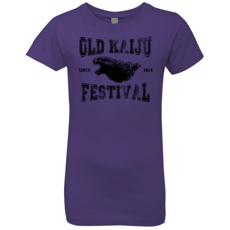 T-Shirts Purple Rush / YXS Old Kaiju Festival Girls Premium T-Shirt