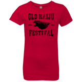 T-Shirts Red / YXS Old Kaiju Festival Girls Premium T-Shirt