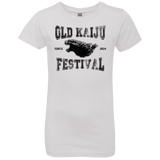 T-Shirts White / YXS Old Kaiju Festival Girls Premium T-Shirt