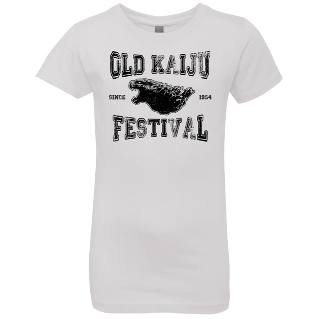 T-Shirts White / YXS Old Kaiju Festival Girls Premium T-Shirt