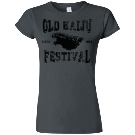 T-Shirts Charcoal / S Old Kaiju Festival Junior Slimmer-Fit T-Shirt