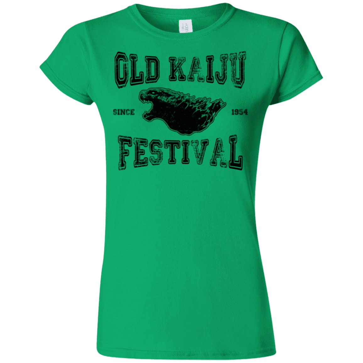 T-Shirts Irish Green / S Old Kaiju Festival Junior Slimmer-Fit T-Shirt