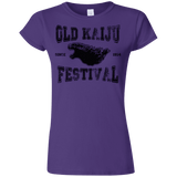 T-Shirts Purple / S Old Kaiju Festival Junior Slimmer-Fit T-Shirt
