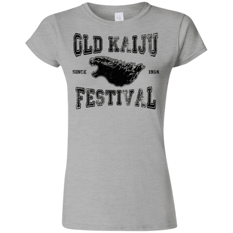 T-Shirts Sport Grey / S Old Kaiju Festival Junior Slimmer-Fit T-Shirt