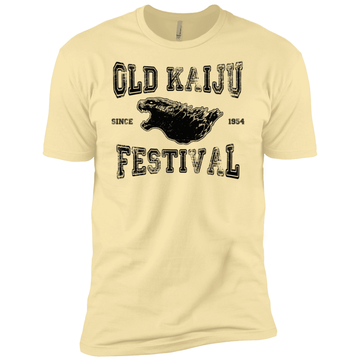 T-Shirts Banana Cream / X-Small Old Kaiju Festival Men's Premium T-Shirt