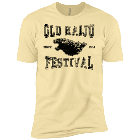 T-Shirts Banana Cream / X-Small Old Kaiju Festival Men's Premium T-Shirt