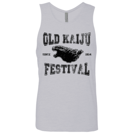 T-Shirts Heather Grey / S Old Kaiju Festival Men's Premium Tank Top