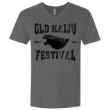 T-Shirts Heavy Metal / X-Small Old Kaiju Festival Men's Premium V-Neck