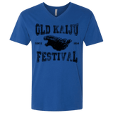 T-Shirts Royal / X-Small Old Kaiju Festival Men's Premium V-Neck