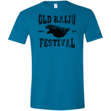 T-Shirts Antique Sapphire / S Old Kaiju Festival Men's Semi-Fitted Softstyle