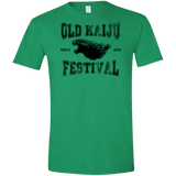 T-Shirts Heather Irish Green / S Old Kaiju Festival Men's Semi-Fitted Softstyle