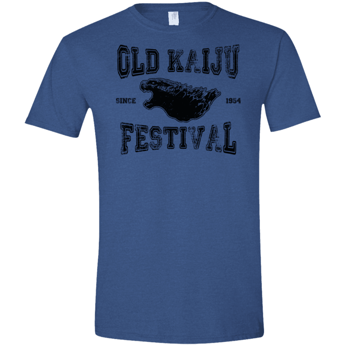 T-Shirts Heather Royal / X-Small Old Kaiju Festival Men's Semi-Fitted Softstyle