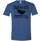 T-Shirts Heather Royal / X-Small Old Kaiju Festival Men's Semi-Fitted Softstyle
