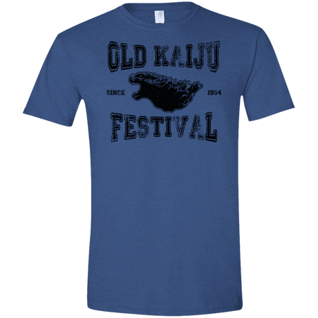 T-Shirts Heather Royal / X-Small Old Kaiju Festival Men's Semi-Fitted Softstyle