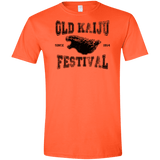 T-Shirts Orange / S Old Kaiju Festival Men's Semi-Fitted Softstyle