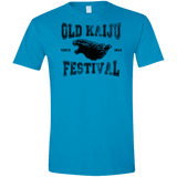 T-Shirts Sapphire / S Old Kaiju Festival Men's Semi-Fitted Softstyle