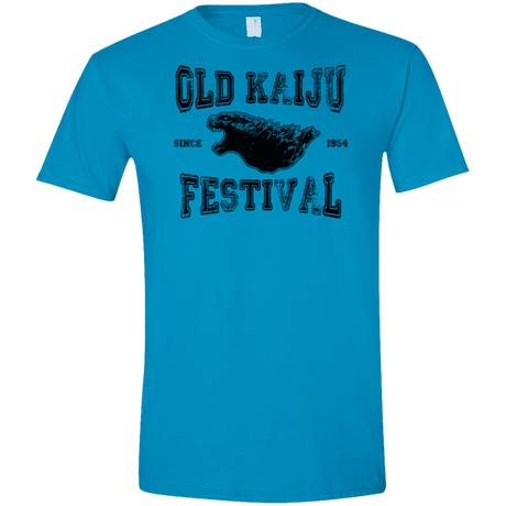 T-Shirts Sapphire / S Old Kaiju Festival Men's Semi-Fitted Softstyle