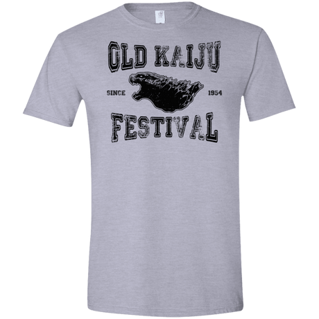 T-Shirts Sport Grey / X-Small Old Kaiju Festival Men's Semi-Fitted Softstyle
